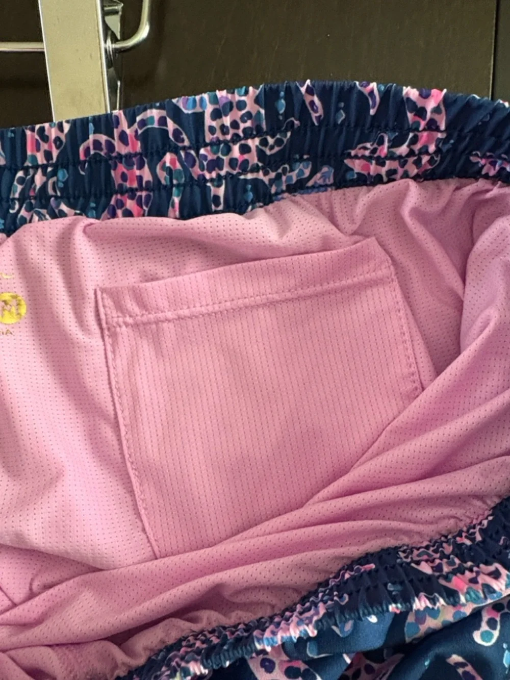 Lilly Pulitzer Ocean Trail Shorts in "On the Catwalk" - Picture 5 of 9